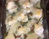 Foto del paso 5 de la receta: Zapallito relleno con carne y salsa blanca 😋