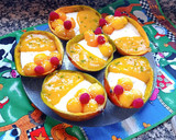 Foto del paso 8 de la receta: Mangos 🥭 rellenos de mousse de coco 🥥