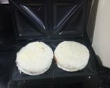 A picture of step 4 of Paneer sandwich.