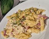 Une image de l'étape 3 de One pot pasta au poulet lardons et crème au Cookeo infnity 😀.