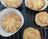 Foto langkah ke 7 dari resep Roti Jagung Susu Keju (Eggless).