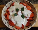Foto del paso 3 de la receta Fresones con kéfir y salvado de avena