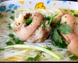 Hình bước làm 2 của món Bún giò heo