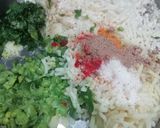 A picture of step 2 of Gobhi Matar ke Kebab.