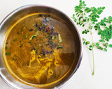 அரைத்துவிட்ட முருங்கைக்  கீரை ரசம் (Drumstic leaves rasam) ரெசிபி ஸ்டேப் 6 புகைப்படம்