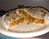 Foto del paso 6 de la receta: Calzón vegetariano rapidísimo 😏🌱👀