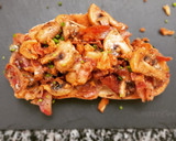Foto del paso 7 de la receta: Torrada de champiñones, panceta ibérica y gorgonzola