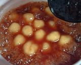 Foto langkah ke 7 dari resep Bubur Sumsum Bola Ubi Jagung.