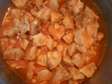 Achari Chicken Bindi