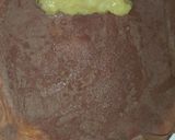 Foto langkah ke 5 dari resep Dadar Gulung Coklat isi Vla Pisang.