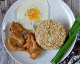 Foto langkah ke 4 dari resep Nasi Jeruk Ayam Crispy.