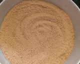 A picture of step 6 of Exact quantities for 1051 churma ladoo.