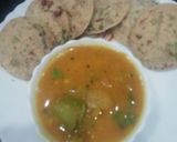 A picture of step 9 of Udupi Style Sambhar.