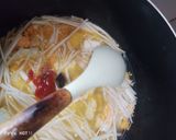 Foto langkah ke 6 dari resep Tumis Tahu Telur Enoki.