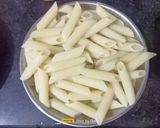 A picture of step 2 of Cheesy Pasta Sticks.