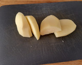 Foto del paso 1 de la receta: Gajos de patatas especiadas al microondas