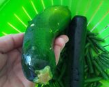 Foto langkah ke 1 dari resep Tumis zucchini kacang panjang.
