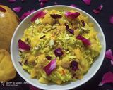 A picture of step 6 of Mango Shrikhand or Matho.