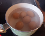 Foto del paso 1 de la receta: 241. Huevos rellenos de paté de cerdo