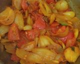 A picture of step 5 of Onion Tomato Chutney.