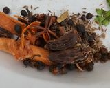A picture of step 4 of Hyderabadi dum biryani.