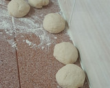 A picture of step 4 of Soft layered chapati.
