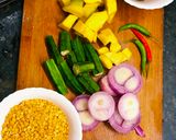 अरहर दाल सांबर (arhar dal sambar recipe in Hindi) रेसिपी चरण 1 फोटो