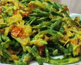 Foto langkah ke 7 dari resep Kacang panjang bumbu kalasan bali.