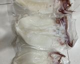 Hình bước làm 1 của món Mực Một Nắng Nướng Sa Tế