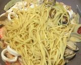 鹹蛋海鮮義大利麵的食譜步驟6照片