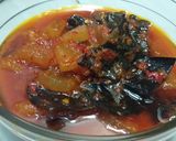 Foto langkah ke 8 dari resep Balado krecek jamur kuping.