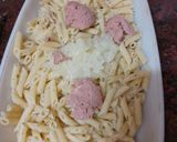 Foto del paso 3 de la receta: Penne (pasta) con cebolla sofrita y paté al horno