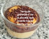 Foto del paso 9 de la receta Tarta de galletas o de la abuela que puede hacer hasta un niño