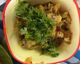 A picture of step 7 of Aloo (Potato) Bharta: 4 different types of 'Mashed Potatoes' with 'Desi Twists'.