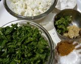 पालक पनीर कटलेट (palak paneer cutlet recipe in marathi) रेसिपी स्टेप 1 फोटो 
