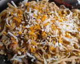 Foto del paso 3 de la receta: Tallarines con vegetales y gambones