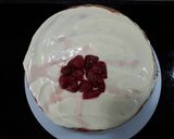 Foto del paso 5 de la receta: Torta selva blanca (bizcochuelo y crema de chocolate blanco)