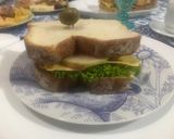 Foto del paso 4 de la receta: Sándwich de jamón de pavo con manzanas y rábanos