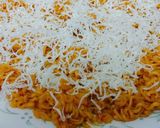 A picture of step 3 of Cheesy Noodles.