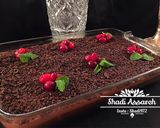 عکس مرحله 1 از دستور كيک شكلاتی فوری با كرم شكلاتی