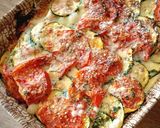 Une image de l'étape 5 de Gratin de courgettes aux œufs au Cook Expert.