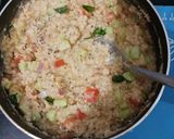 A picture of step 4 of Savoury Oats.