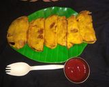 बैंगनी पकोड़ा (Baingani pakoda recipe in hindi) रेसिपी चरण 3 फोटो