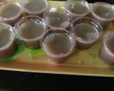 Foto langkah ke 3 dari resep Agar-Agar cokelat putih telor.