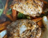 A picture of step 5 of My roast chicken breast in Italian seasoning.