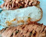 Gambar langkah 4 resipi Kebab Ayam.
