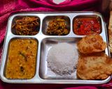 A picture of step 10 of Homestyle vegetarian plate meals.
