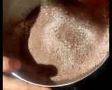 A picture of step 3 of Eggless Wheat flour Dark Chocolate Cake.