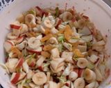 A picture of step 1 of Russian Salad.