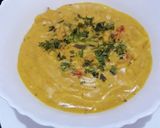 A picture of step 7 of Zero oil Besan ki kadhi.